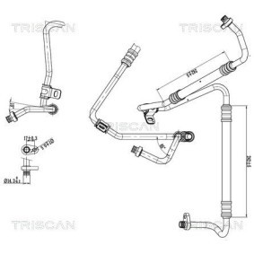 Hochdruck- / Niederdruckleitung, Klimaanlage 9010 28062 von TRISCAN günstig für 79,55 € online kaufen