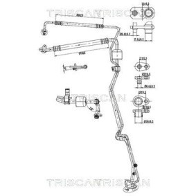 Compre Tubos de aire acondicionado de TRISCAN online para Partner Origin Monovolumen (G) a precios moderados