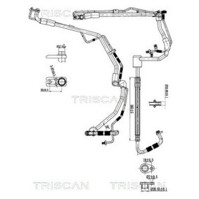 Hochdruck- / Niederdruckleitung, Klimaanlage 9010 28080 von TRISCAN günstig für 149,47 € online kaufen