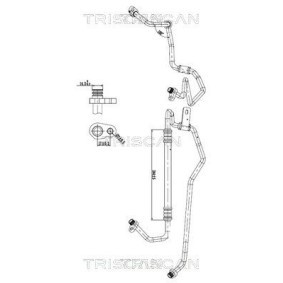 Achetez des Conduite à haute / basse pression, climatisation TRISCAN 9010 28105 à prix pour 74,19 €