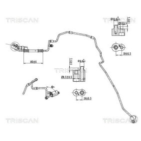 Hochdruck- / Niederdruckleitung, Klimaanlage 9010 29015 von TRISCAN günstig für 113,47 € online kaufen