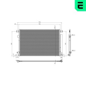 Compre Condensador de ar condicionado de ERA online para NX II (AZ20) a preços moderados