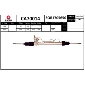 Lenkgetriebe des Herstellers SERA - Originalware Artikelnummer: CA70014