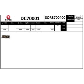 Köp Rattstång och elektrisk servostyrning av SERA DC70001 till det låga priset 10814,78 kr