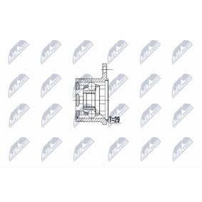 Compre Jogo de apoios, veio de transmissão da NTY NPW-SU-055 a um preço baixo por 64,59 €