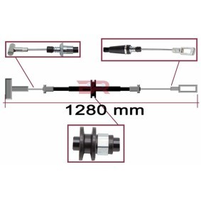 Handbremsseil des Herstellers BOTTO RICAMBI - Originalware Artikelnummer: BRFR8643