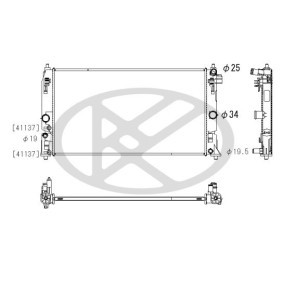 Achetez des Radiateur du moteur KOYORAD PL013916 à prix pour 213,40 €