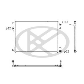 Achetez des Radiateur de chez KOYORAD en ligne pour C-Class All-Terrain (S206) à prix modérés