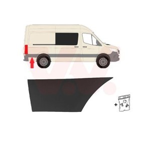 Zier- / Schutzleiste, Seitenwand für MERCEDES-BENZ von VAN WEZEL