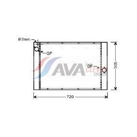 Kühler, Motorkühlung von AVA COOLING SYSTEMS
