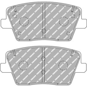 Compre Pastilhas de travão da FERODO RACING FCP5100H a um preço baixo por 204,02 €