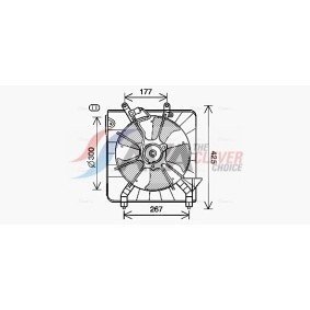 Kühler, Motorkühlung DF2002 DAF von AVA COOLING SYSTEMS