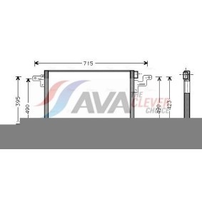 Köp Värmeväxlare från AVA COOLING SYSTEMS på nätet till TRANSIT Flak/chassi (V_ _) till schyssta priser