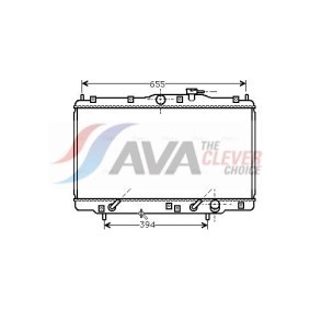 Achetez des Radiateur de chez AVA COOLING SYSTEMS en ligne pour Legend I Coupe (KA_) à prix modérés