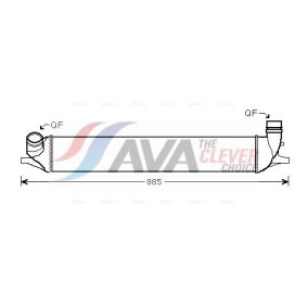 Achetez des Condenseur de clim de chez AVA COOLING SYSTEMS en ligne pour PONY / EXCEL A trois volumes (X-2) à prix modérés