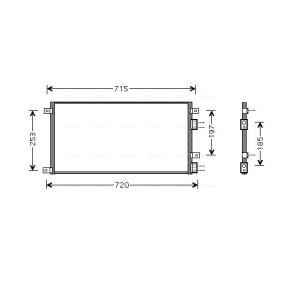 Compre Condensador, ar condicionado da AVA COOLING SYSTEMS IVA5058 a um preço baixo por 125,77 €