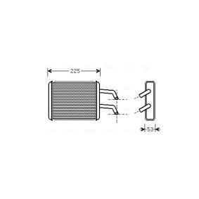 Acquista Scambiatore calore per riscaldamento abitacolo da AVA COOLING SYSTEMS KA6109 a buon mercato per soli 47,74 €