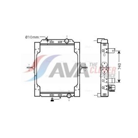 Kühler, Motorkühlung von AVA COOLING SYSTEMS