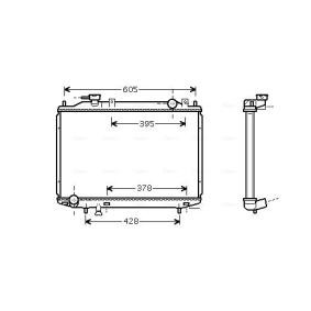 Acquista Radiatore motore da AVA COOLING SYSTEMS MZ2171 a buon mercato per soli 91,42 €
