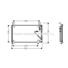 Osta AVA COOLING SYSTEMS Lauhdutin netistä 323 III Hatchback (BF)-mallille edulliseen hintaan