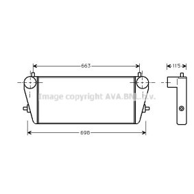 Køb Intercooler af AVA COOLING SYSTEMS OL4189 til den lave pris 8608,55 DKK