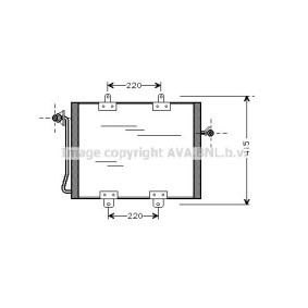 Acquista Condensatore climatizzatore da AVA COOLING SYSTEMS RT5176 a buon mercato per soli 127,89 €