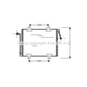 Acquista Radiatore aria condizionata da AVA COOLING SYSTEMS online per 19 II Cabriolet (D53_, 853_) a prezzi moderati
