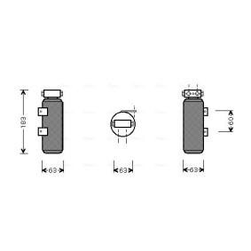 Køb Tørfilter aircondition af AVA COOLING SYSTEMS RTD287 til den lave pris 473,97 DKK