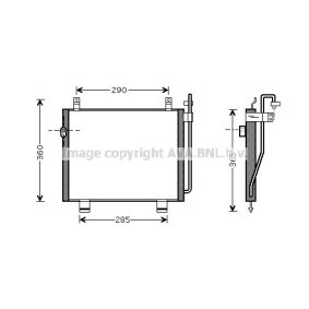 Compre Condensador de aire acondicionado de AVA COOLING SYSTEMS online para Wagon R+ Hatchback (EM) a precios moderados
