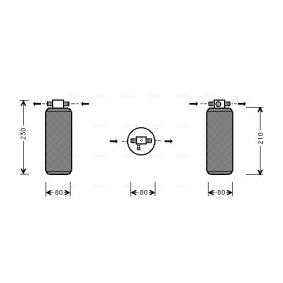 Køb Tørfilter aircondition af AVA COOLING SYSTEMS UVD031 til den lave pris 393,96 DKK