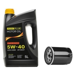 Osta Suodatinsarja moottoriöljyllä RIDEX PLUS:llä 100374T0257P edullisesti hintaan 6,76 €