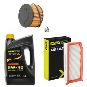 Compre Jogo de filtros com óleo de motor da RIDEX PLUS 100374T0260P a um preço baixo por 7,41 €