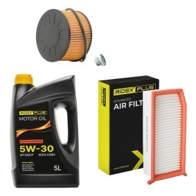 Compre Jogo de filtros com óleo de motor da RIDEX PLUS 100374T0264P a um preço baixo por 7,41 €
