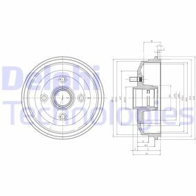 Comprar Tambor de freno de DELPHI BF468 a bajo precio de 33,87 €