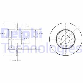Compre Disco de travão da DELPHI BG2313 a um preço baixo por 23,81 €