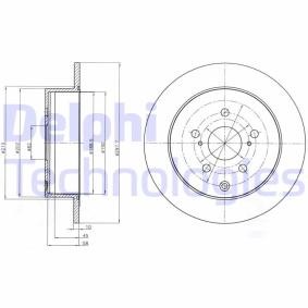 Bremsscheibe von DELPHI