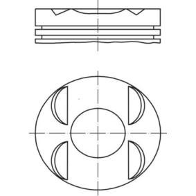 Compre Pistão de MAHLE ORIGINAL online para Classe S Coupe (C140) a preços moderados