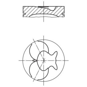 Køb Stempel af MAHLE ORIGINAL 034 01 01 til den lave pris 1271,41 DKK