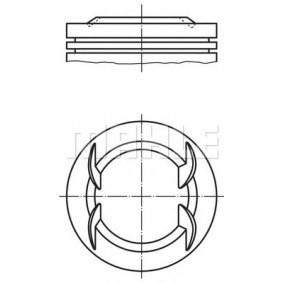 Kolben 063 52 02 von MAHLE ORIGINAL günstig für 117,33 € online kaufen