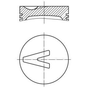 Kolben 082 62 01 von MAHLE ORIGINAL günstig für 200,61 € online kaufen