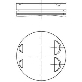 Kolben 083 07 01 von MAHLE ORIGINAL günstig für 139,25 € online kaufen