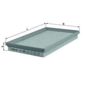 Køb Luftfilter af MAHLE ORIGINAL LX 588 til den lave pris 111,38 DKK