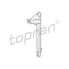 Acquista Alzacristallo da TOPRAN 207 362 a buon mercato per soli 27,19 €