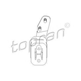 Compre Suporte, silenciador da TOPRAN 500 174 a um preço baixo por 6,25 €