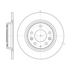 Køb Bremseskive af SAKURA S6053590 til den lave pris 204,88 DKK