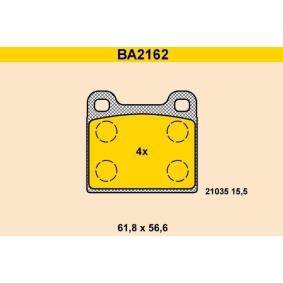Comprar Juego de pastillas de freno de Barum BA2162 a bajo precio de 28,89 €