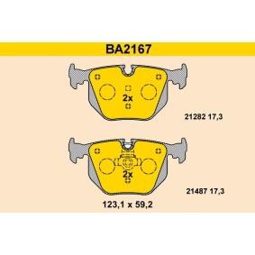 Comprar Juego de pastillas de freno de Barum BA2167 a bajo precio de 65,59 €