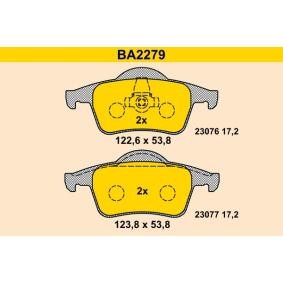 Comprar Juego de pastillas de freno de Barum BA2279 a bajo precio de 64,41 €