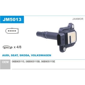 Zündspule für SKODA von JANMOR