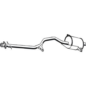 Mittelschalldämpfer für HYUNDAI von ASMET